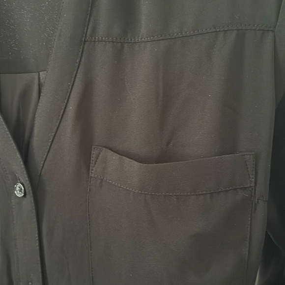 Express Black portofino shirt dress - Picture 5 of 6